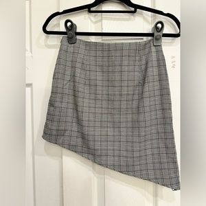 IZ45 LF Stores Plaid Skirt